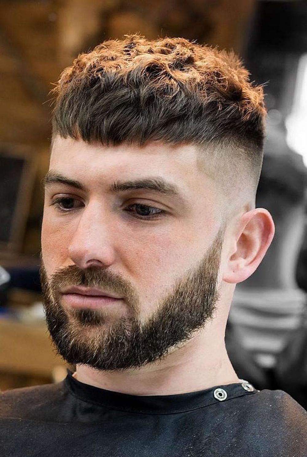 corte masculino moderno
