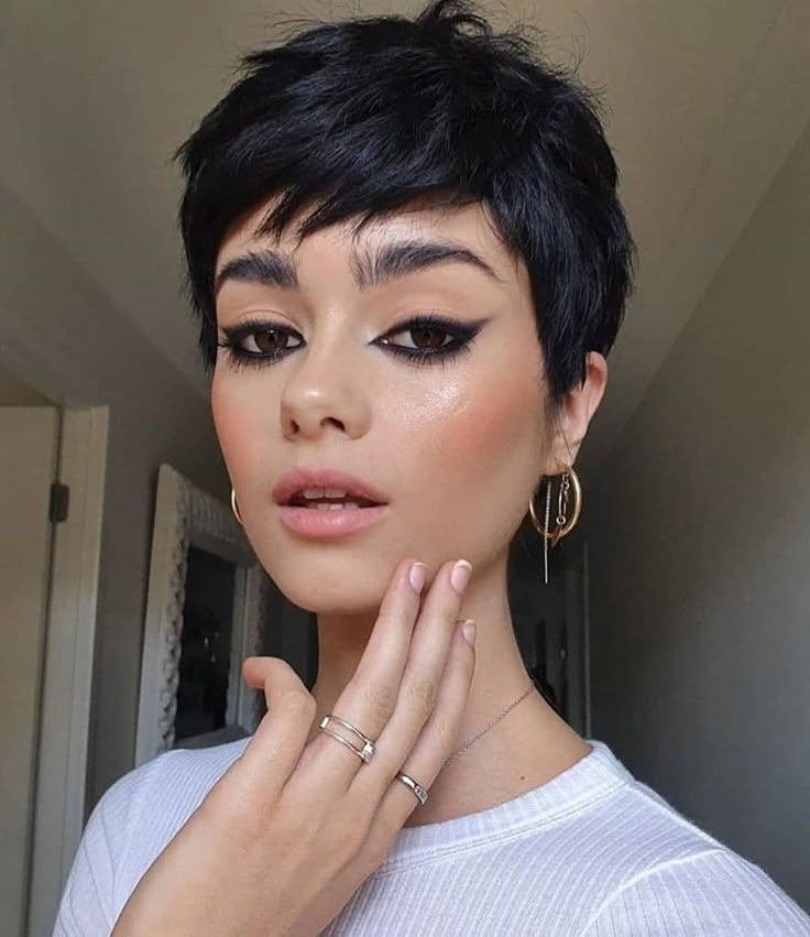 pixie bagunçado