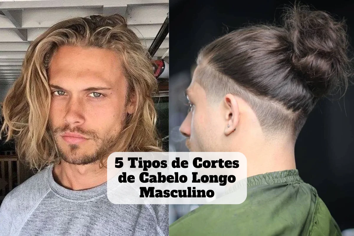 cortes de cabelo masculino comprido