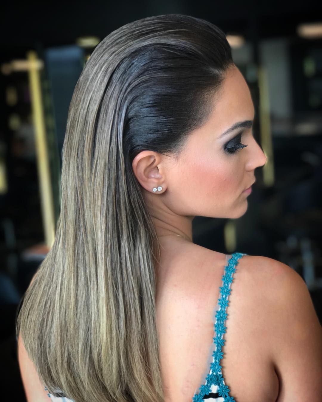 corte com laterais raspadas