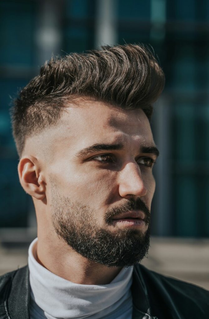 manutenção degradê masculino