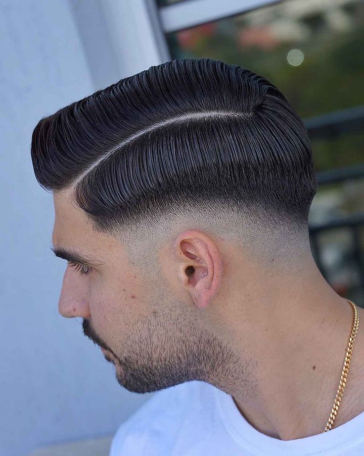 corte fade masculino