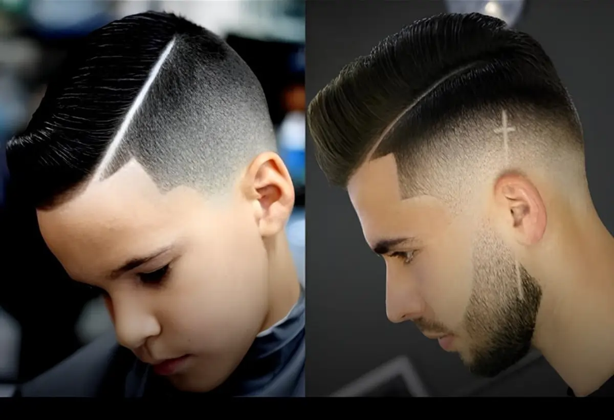 tipos de degradê masculino