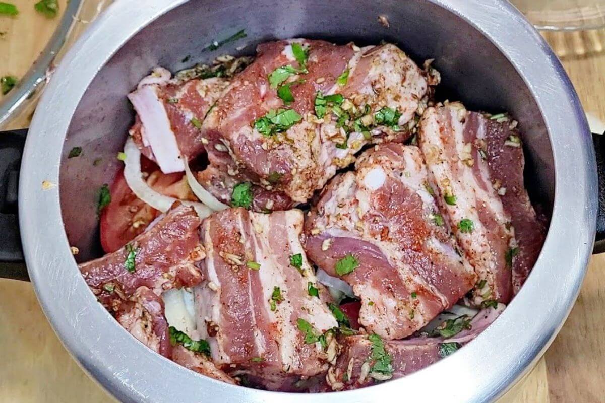 costelinha de porco rápida