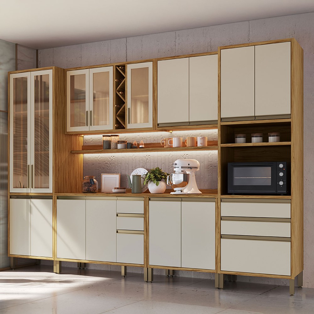 cozinha modulada MDF