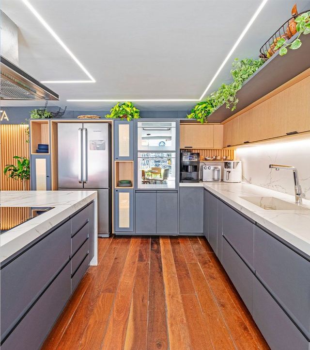 bancada de cozinha moderna