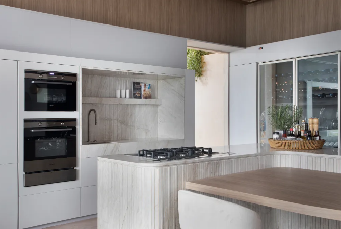 móveis planejados para cozinha com bancada