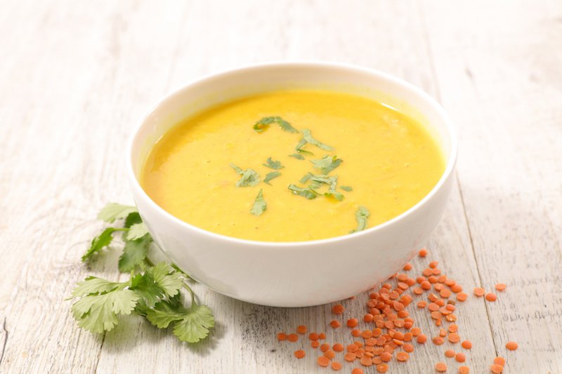 sopa de legumes cremosa