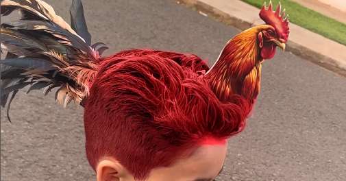 cabelo maluco infantil