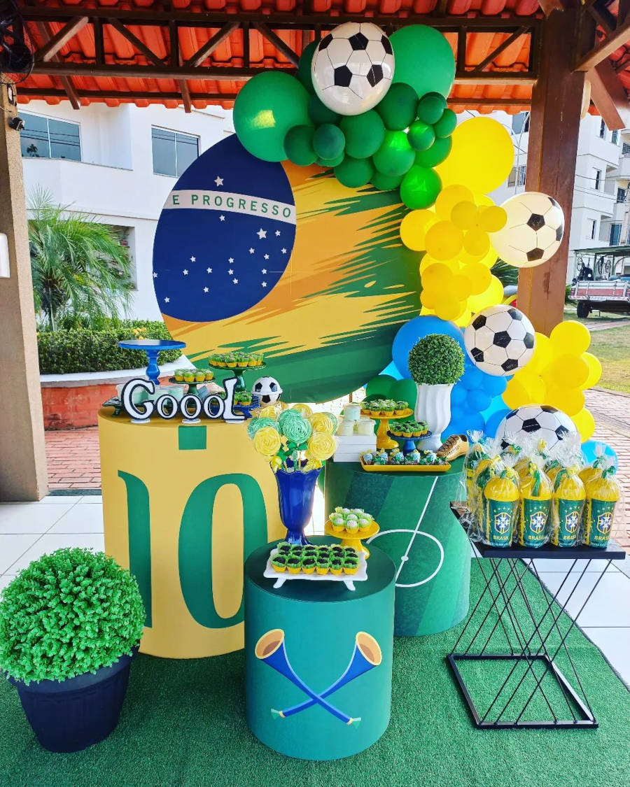 ideias festa tema brasil