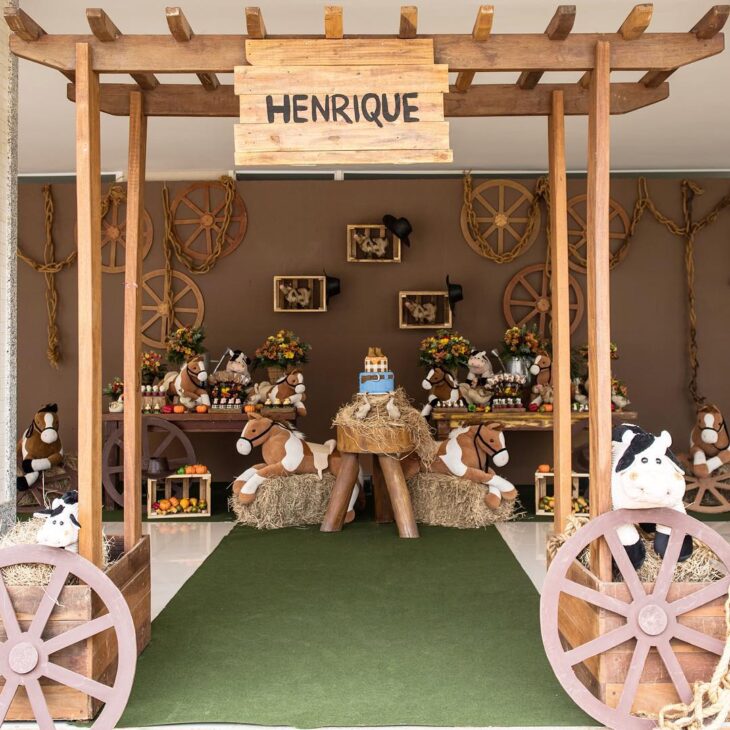 decoração de sítio