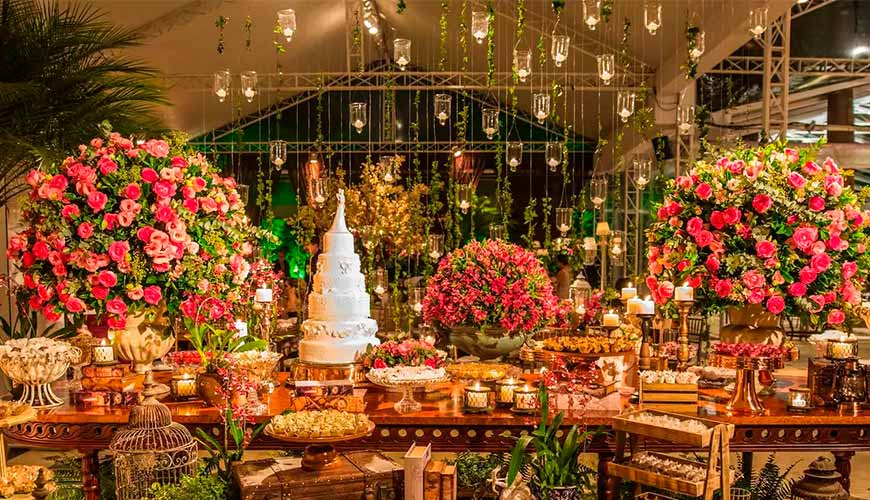 elementos decoração casamento