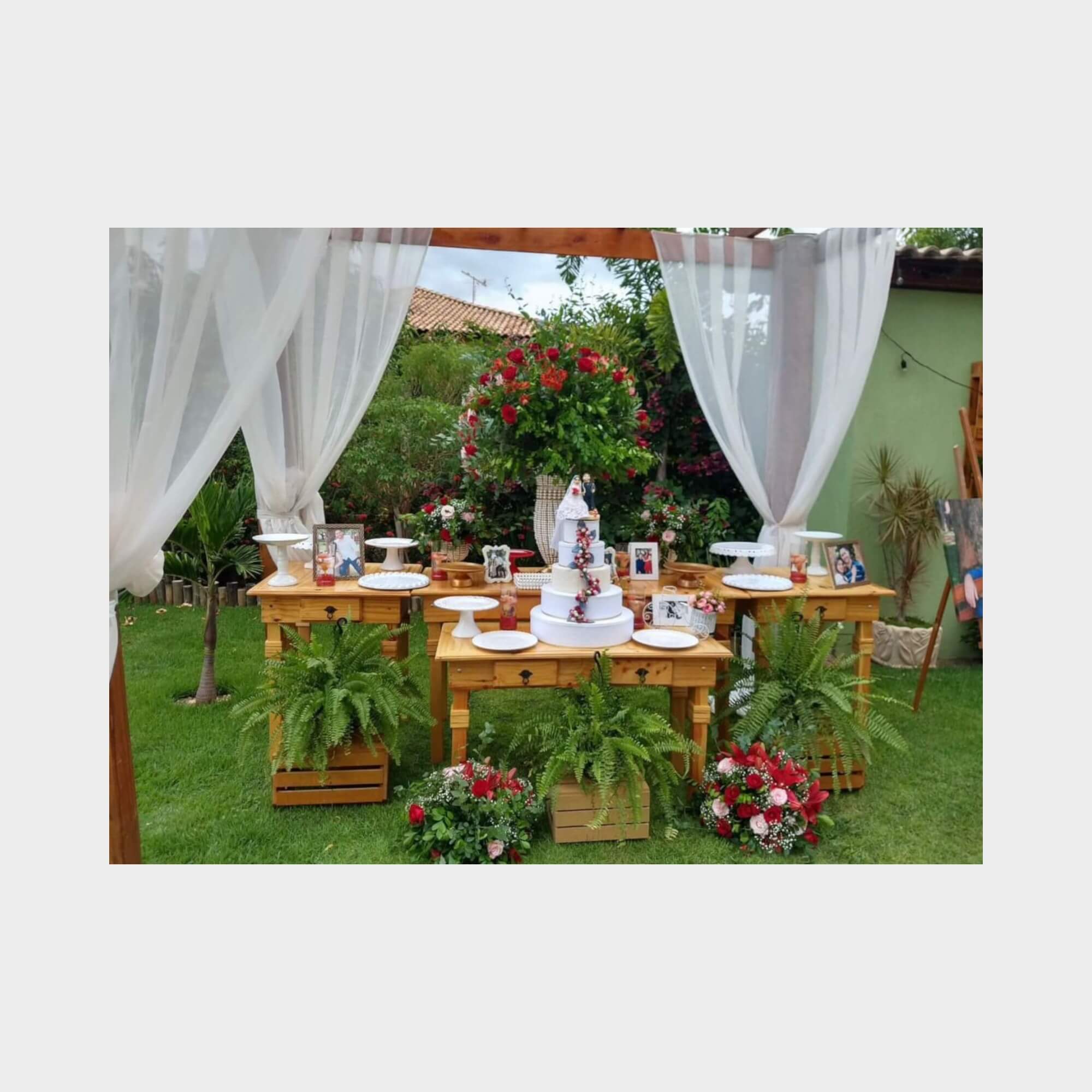 mesas de casamento decoração