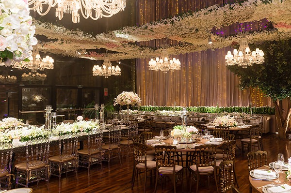 iluminação para festa de casamento