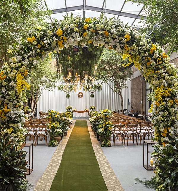 flores para decoração de casamento
