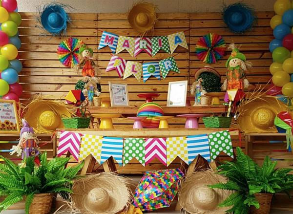 decoração festa junina DIY