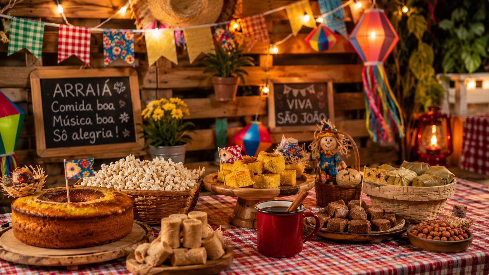 painel festa junina
