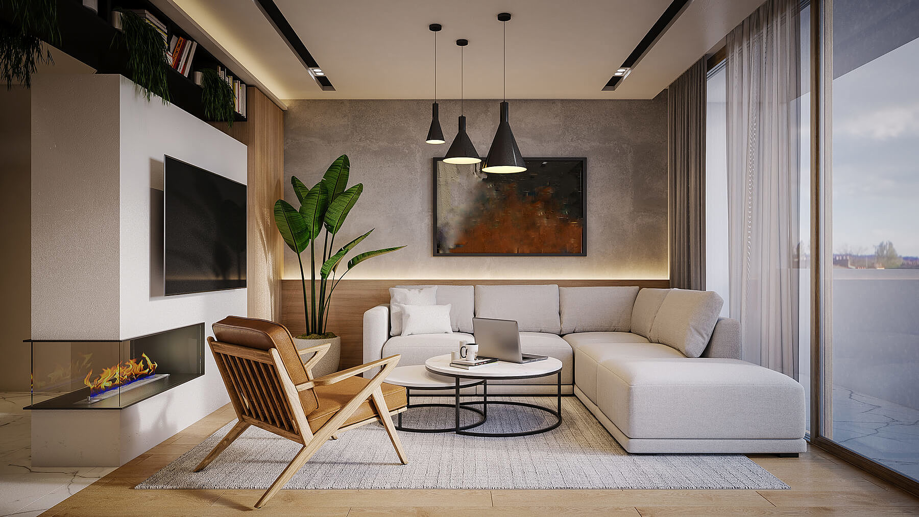 ideias para decorar sala de estar