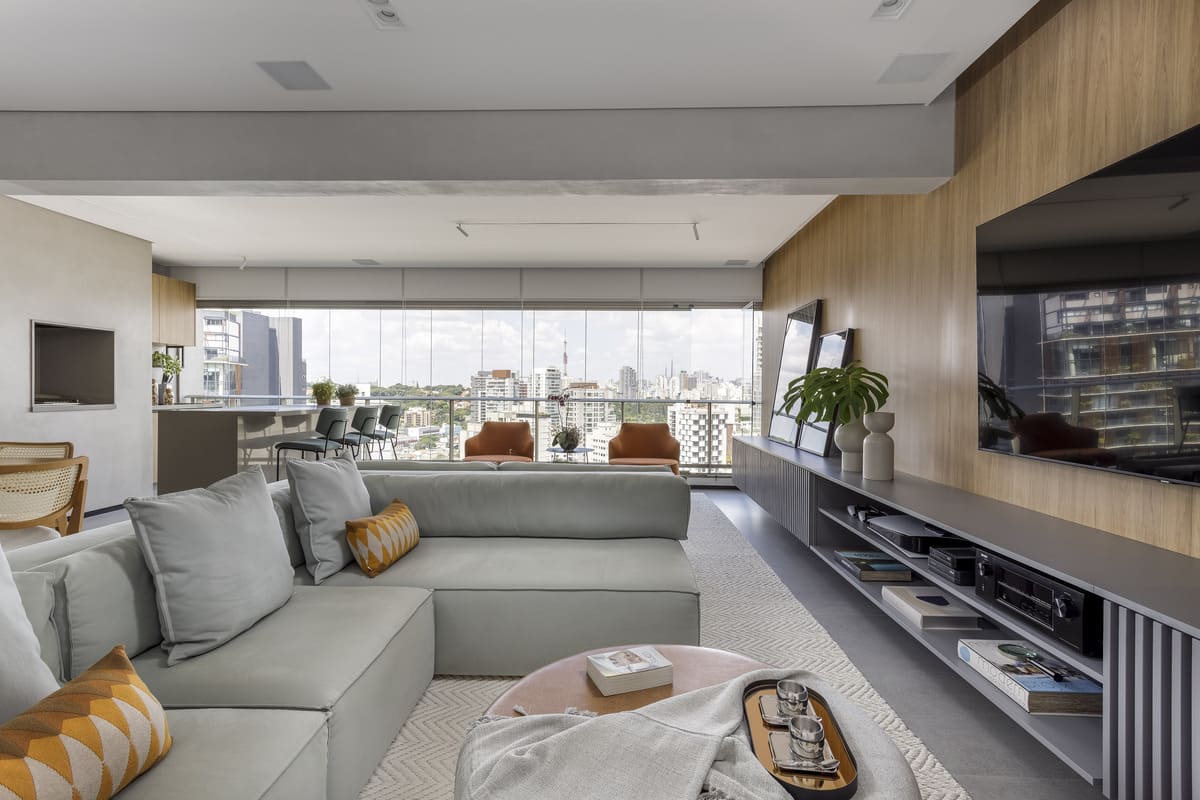 sala de estar boho