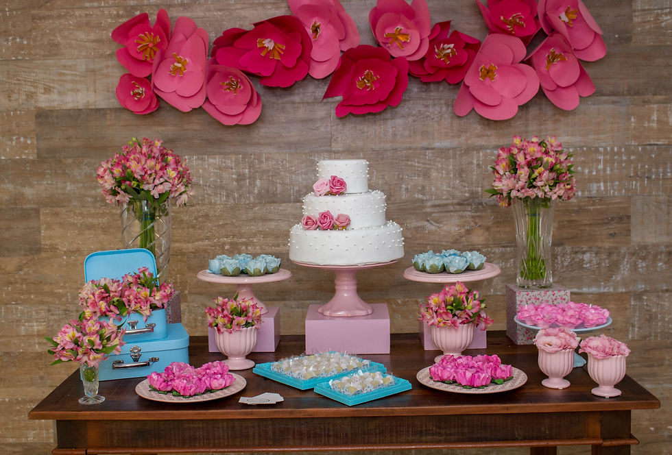 decoração aniversário feminino econômica