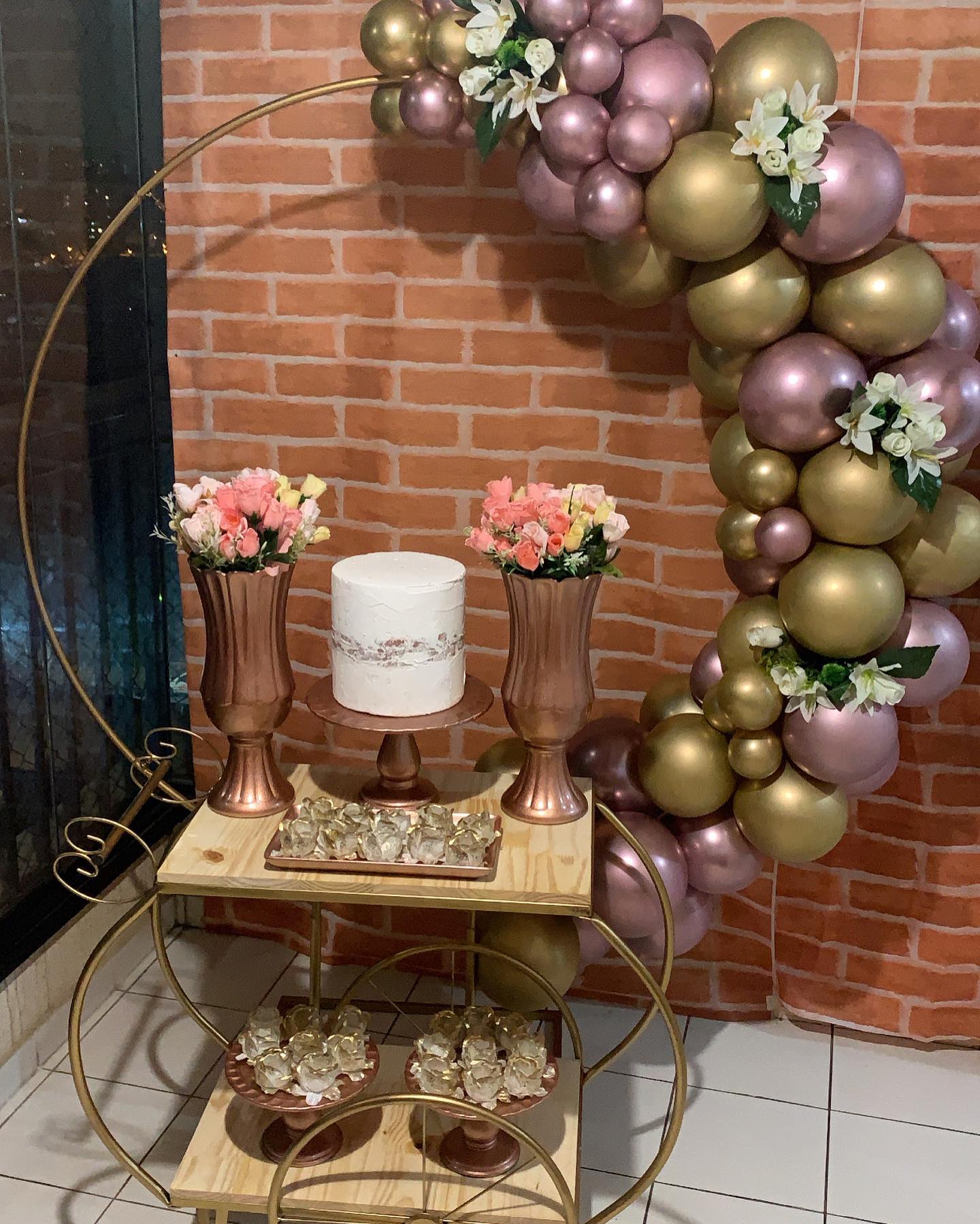aluguel de decoração para festa feminina