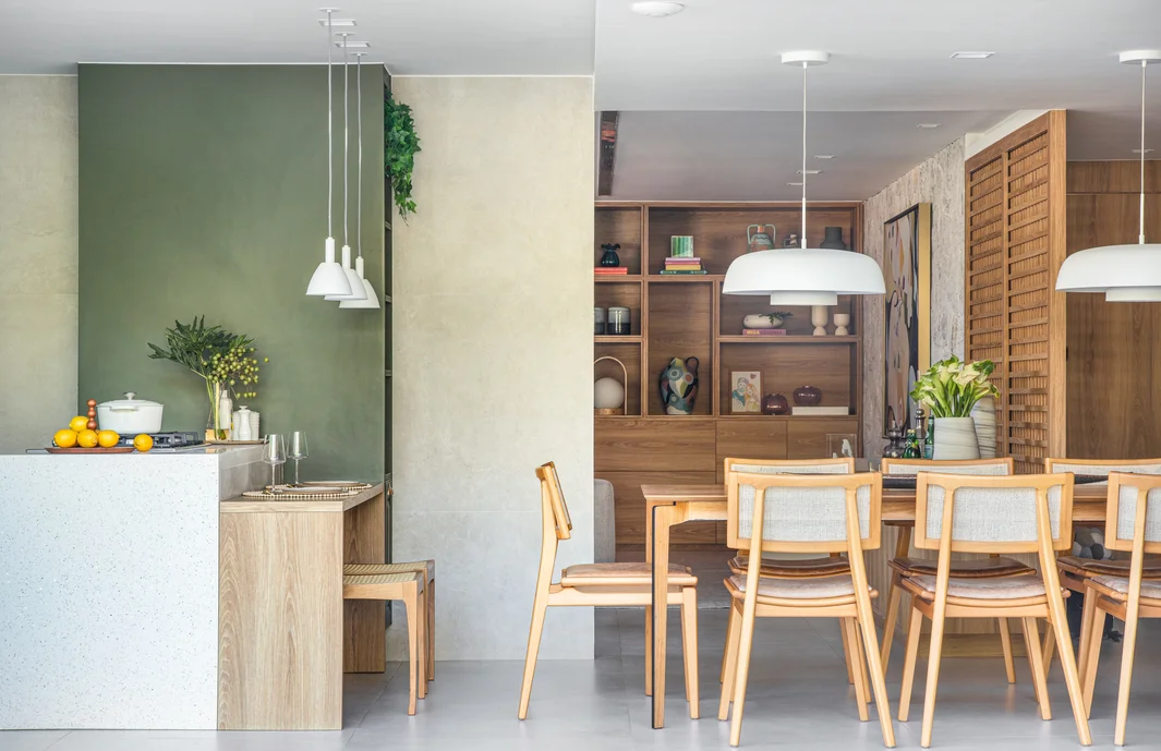 como decorar parede sala de jantar pequena