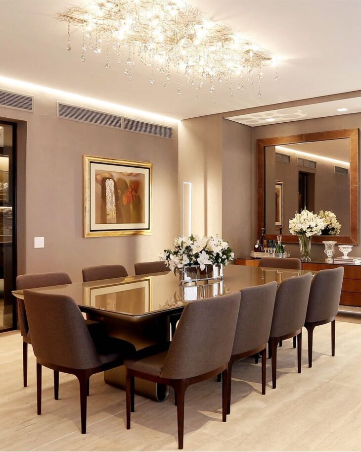 painel para sala de jantar