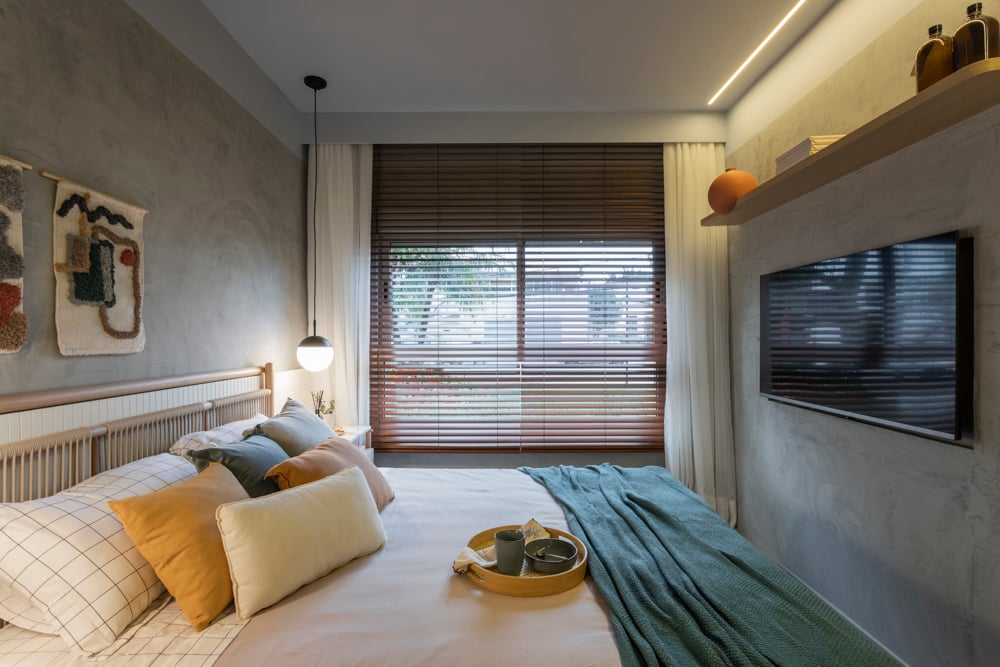 como decorar quarto pequeno de casal