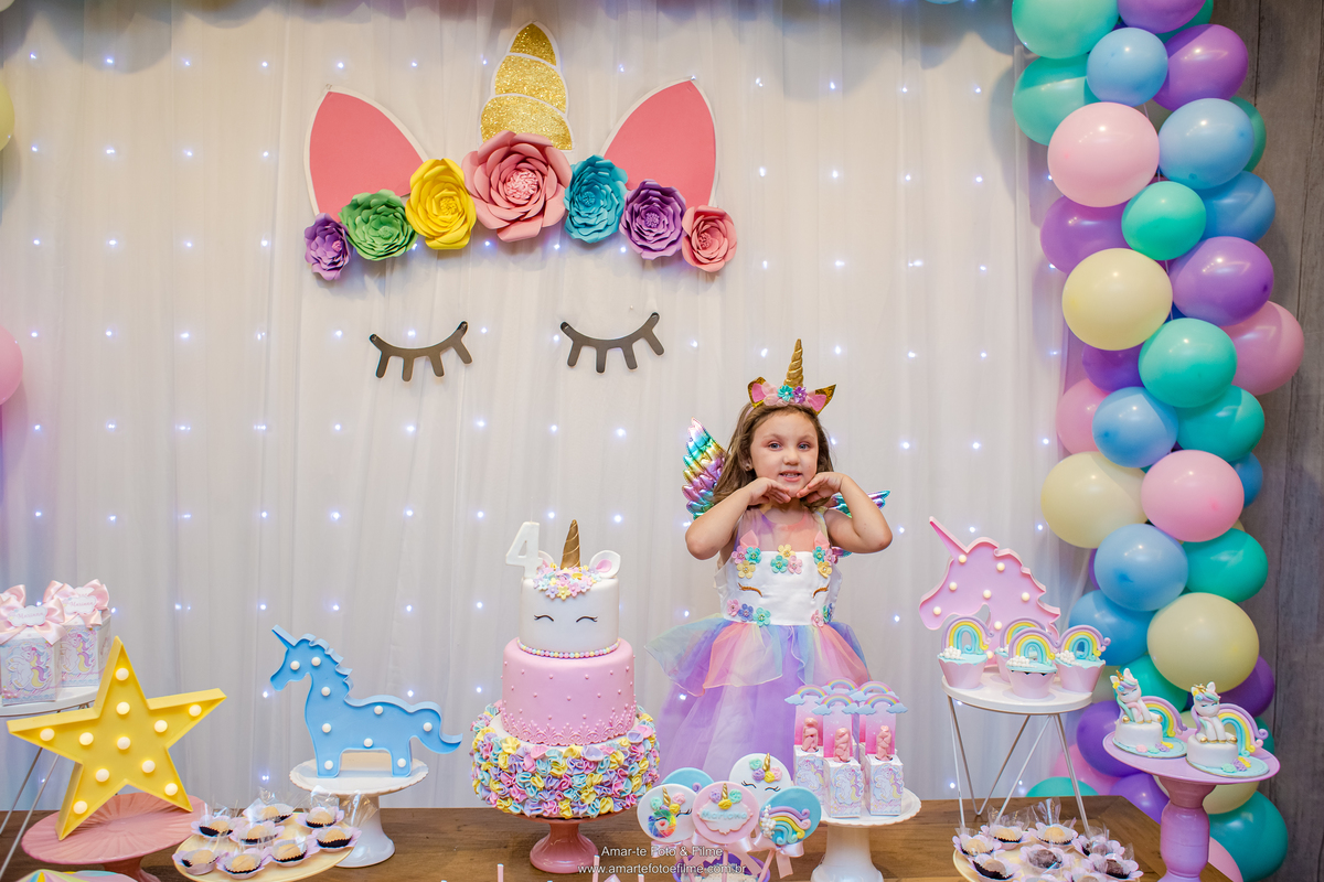 festa unicórnio DIY