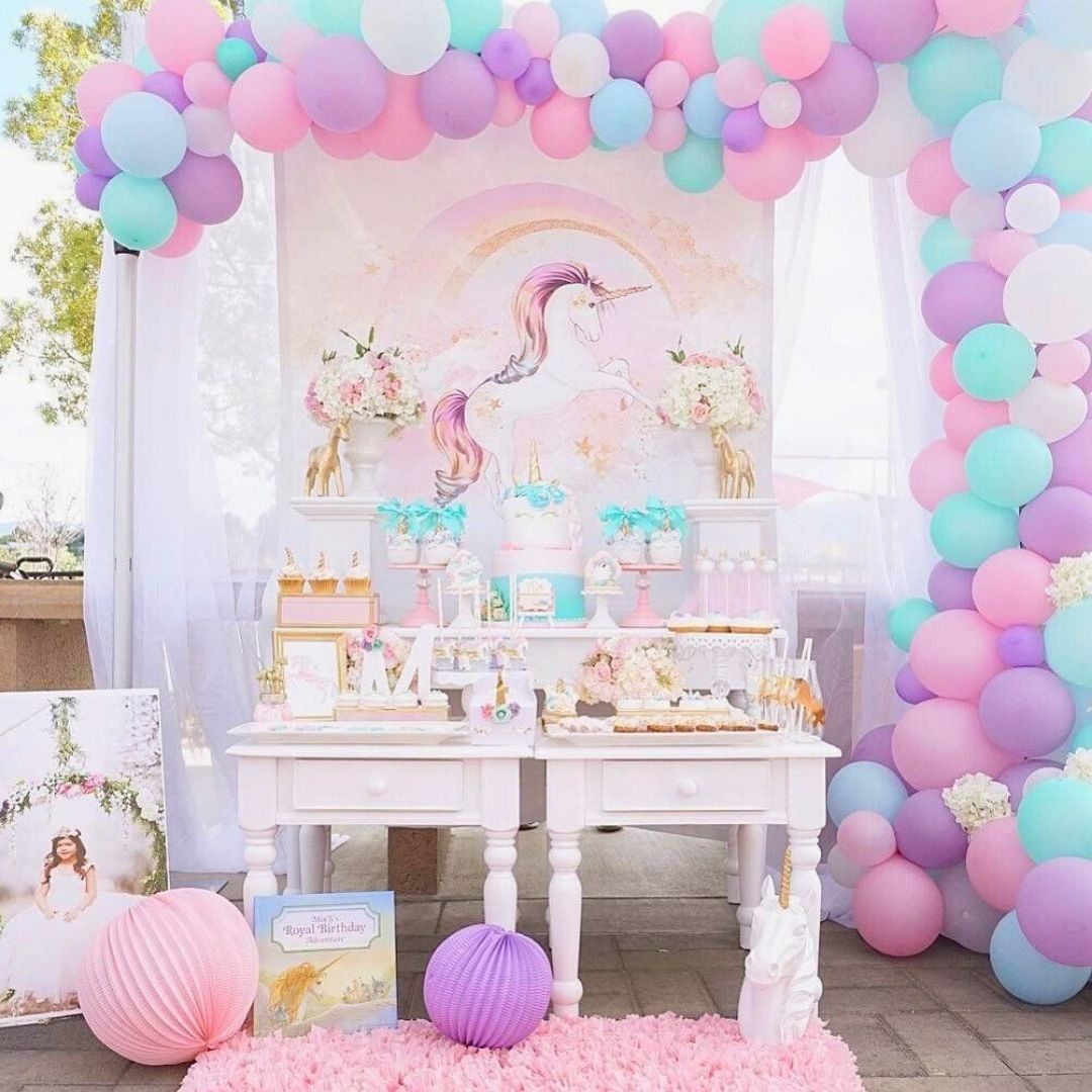 ideias decoração unicórnio infantil