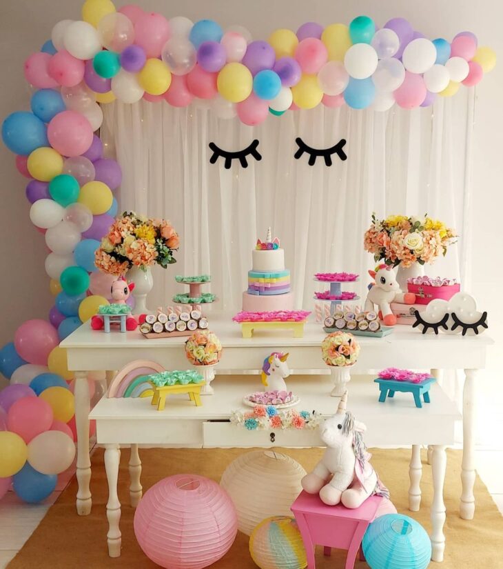 decoração quarto unicórnio