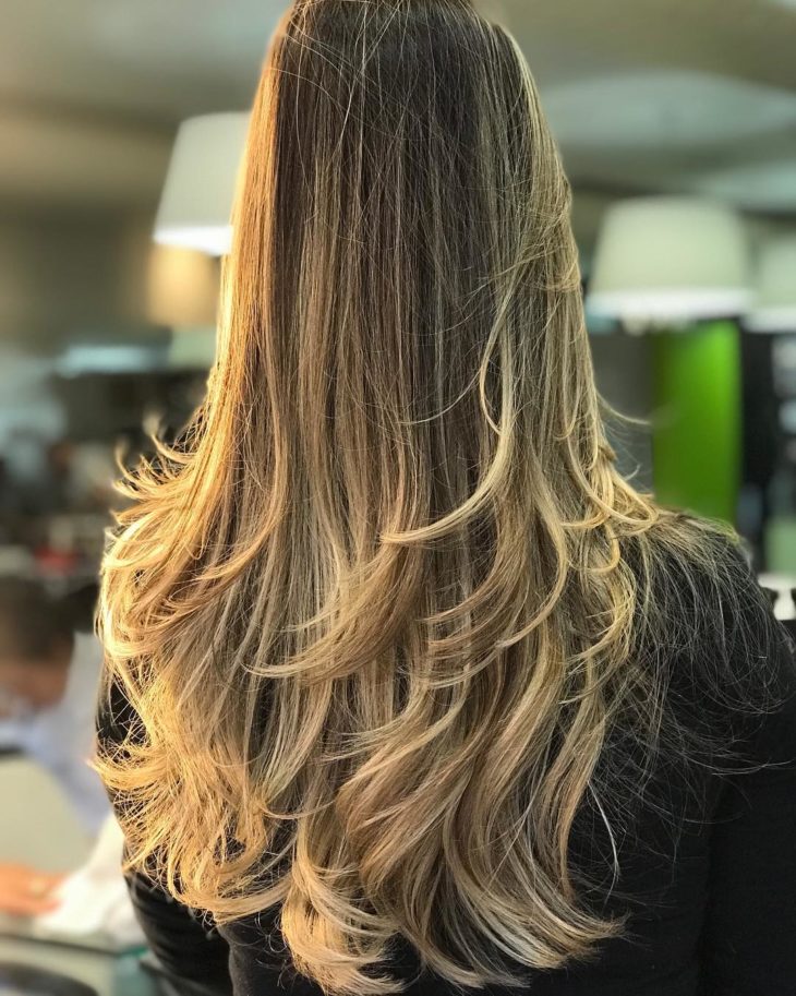 high fade cabelo liso