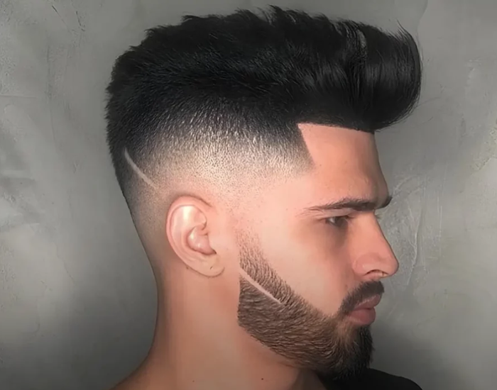 finalização degradê alto masculino