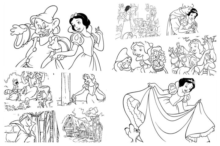 desenhos clássicos da Disney para colorir