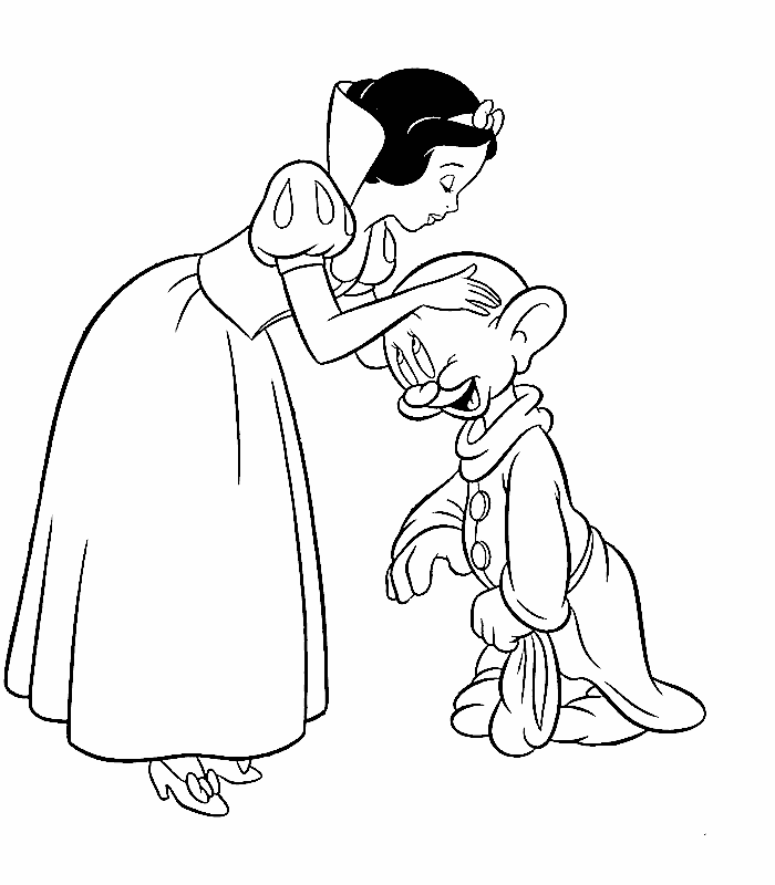 pintar Branca de Neve