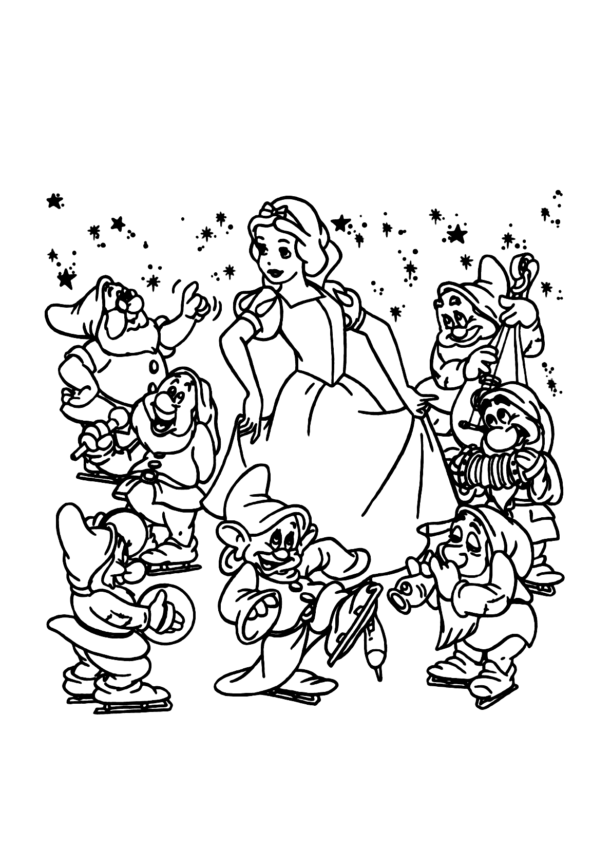 princesas Disney para colorir