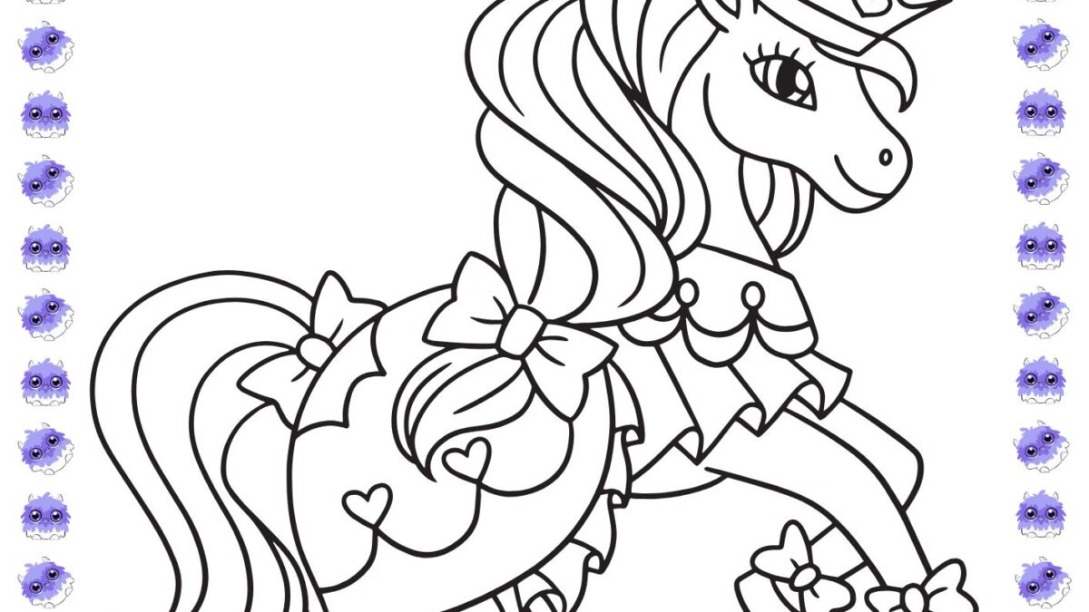 desenho fofo para colorir