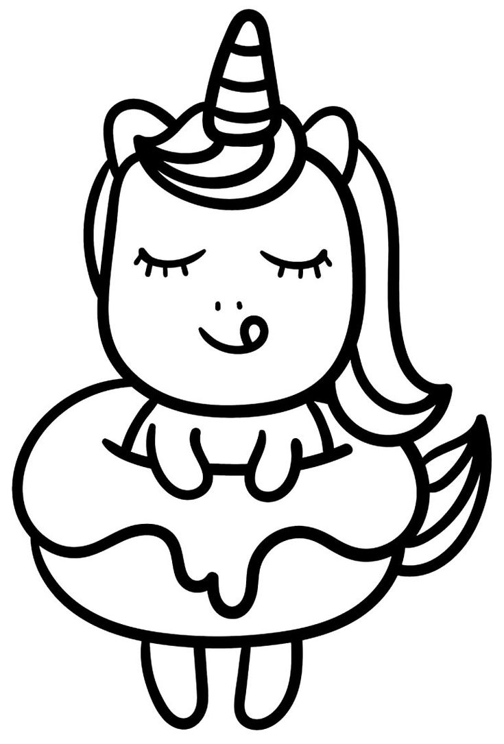 desenho fofo para colorir