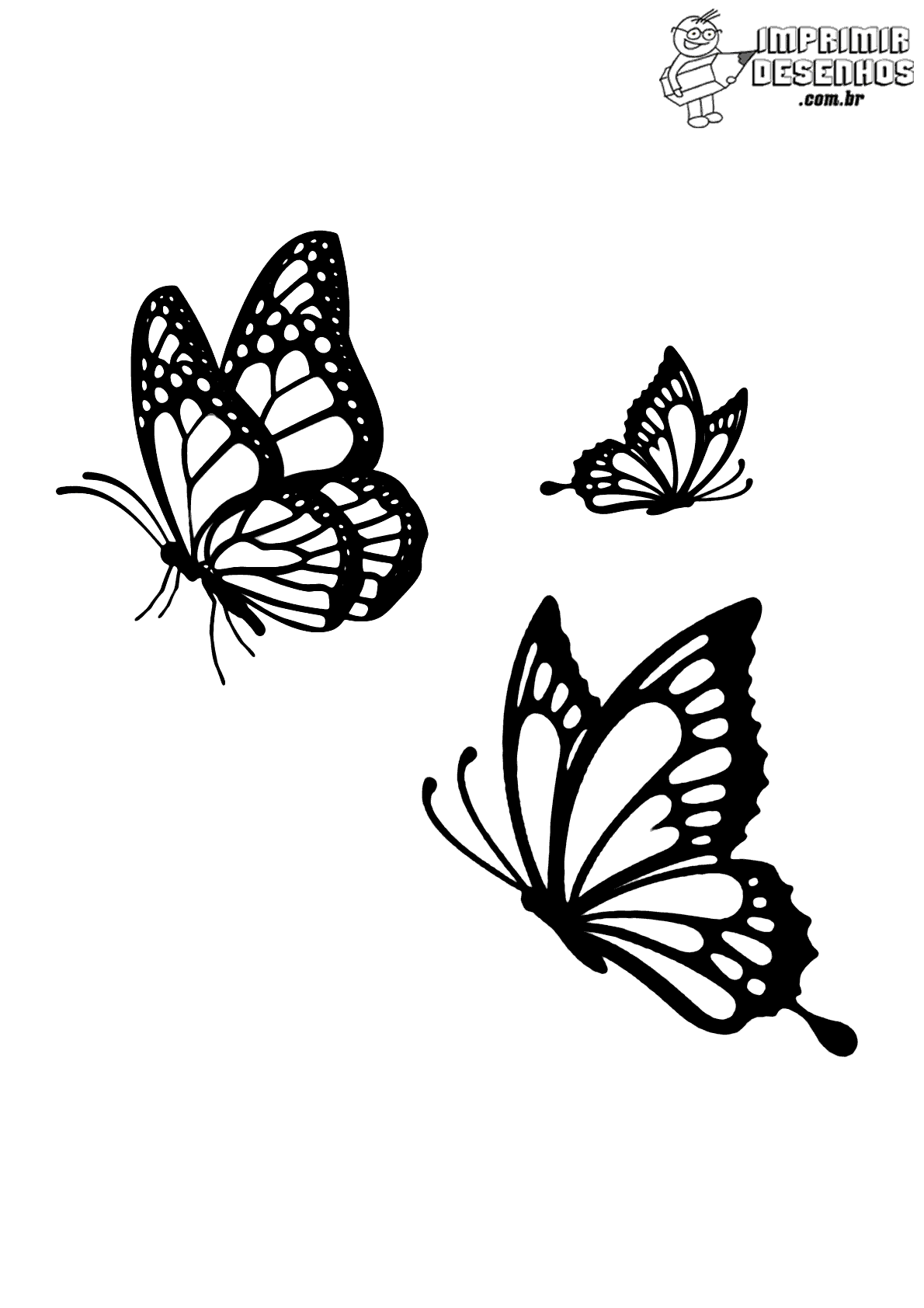 desenhos de insetos para colorir