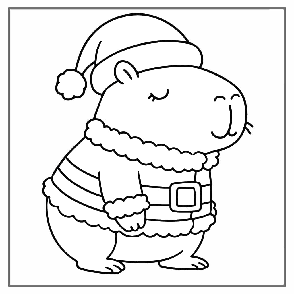 desenhos de renas para colorir