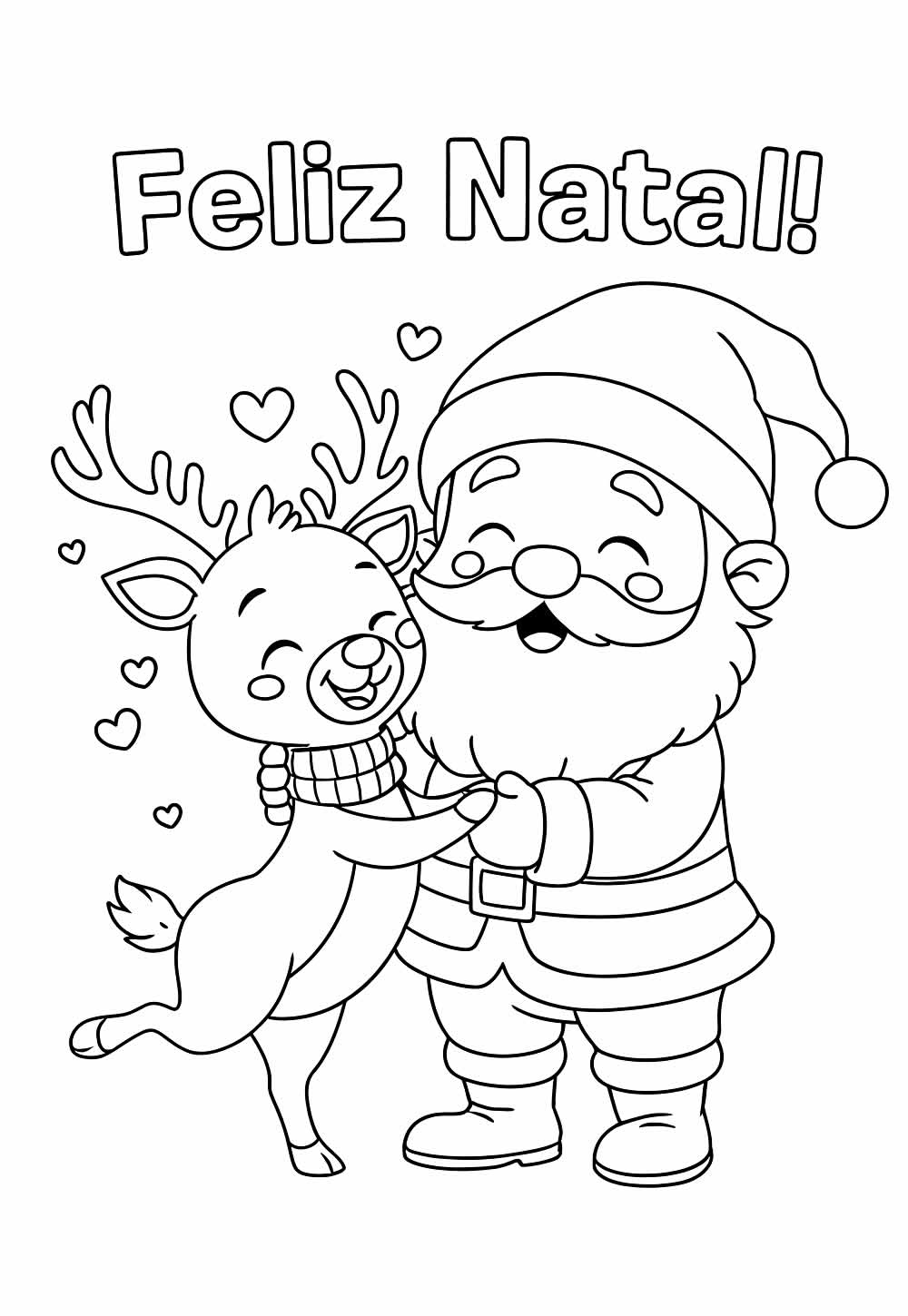 riscos de natal para colorir