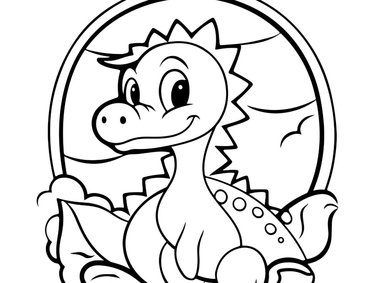 colorir dinossauros para adultos