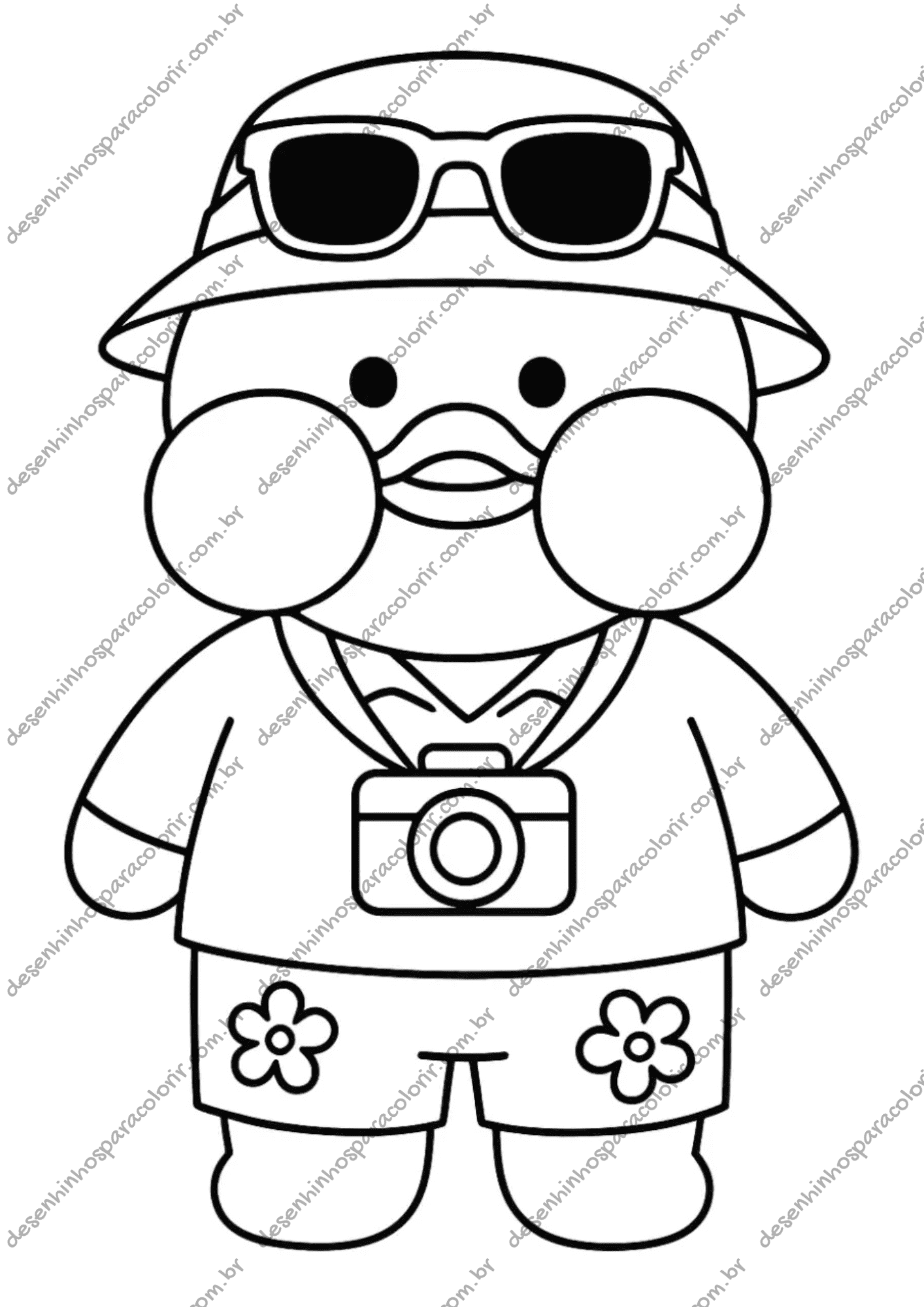 moldes de paper duck