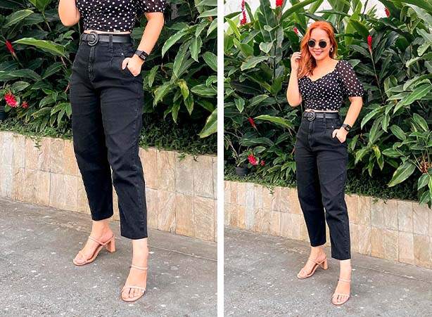 calça alfaiataria vs jeans para trabalho
