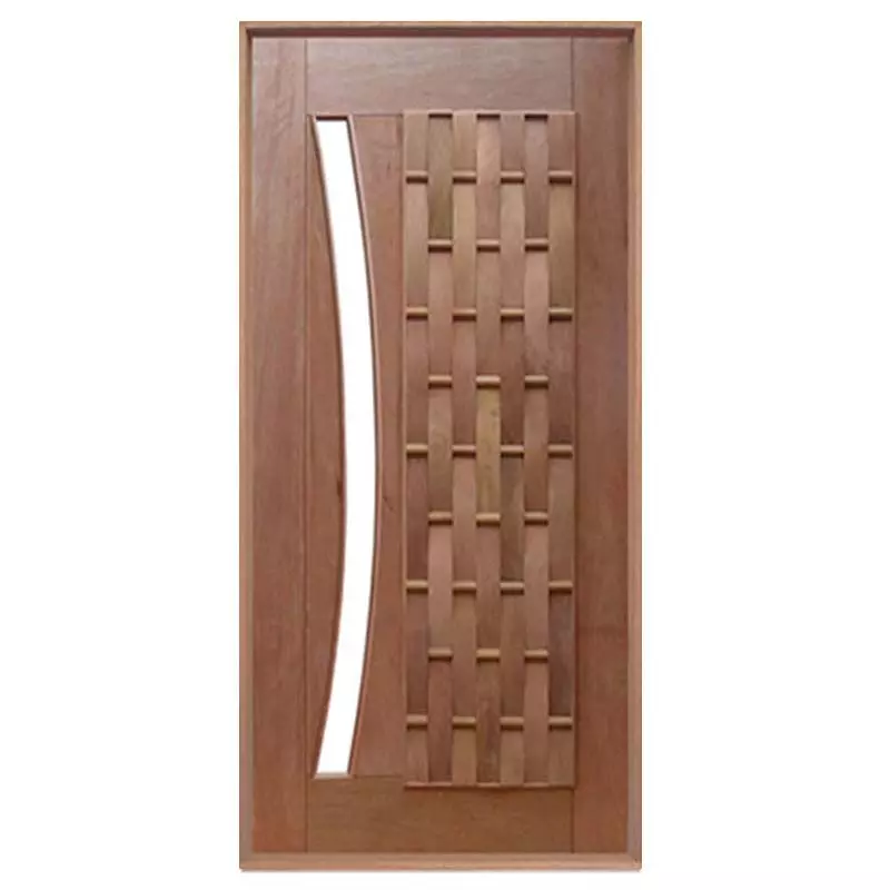 porta pivotante de madeira para sala