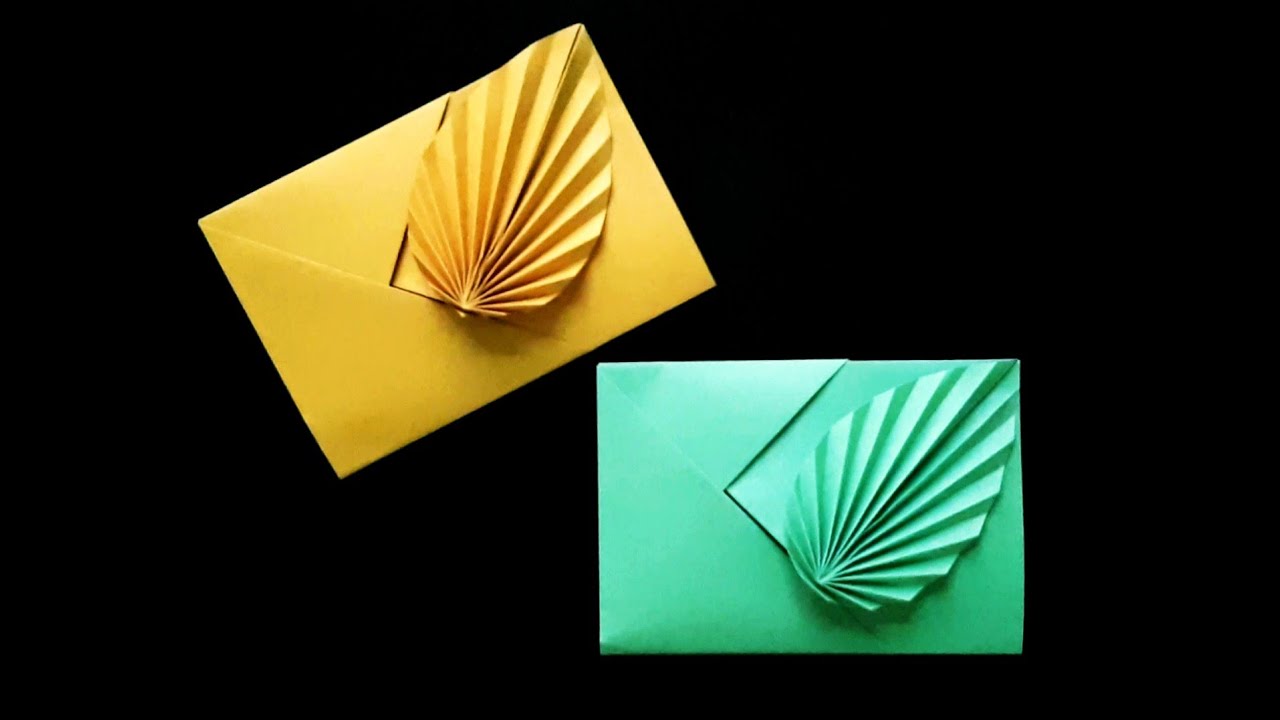 envelope de papel passo a passo