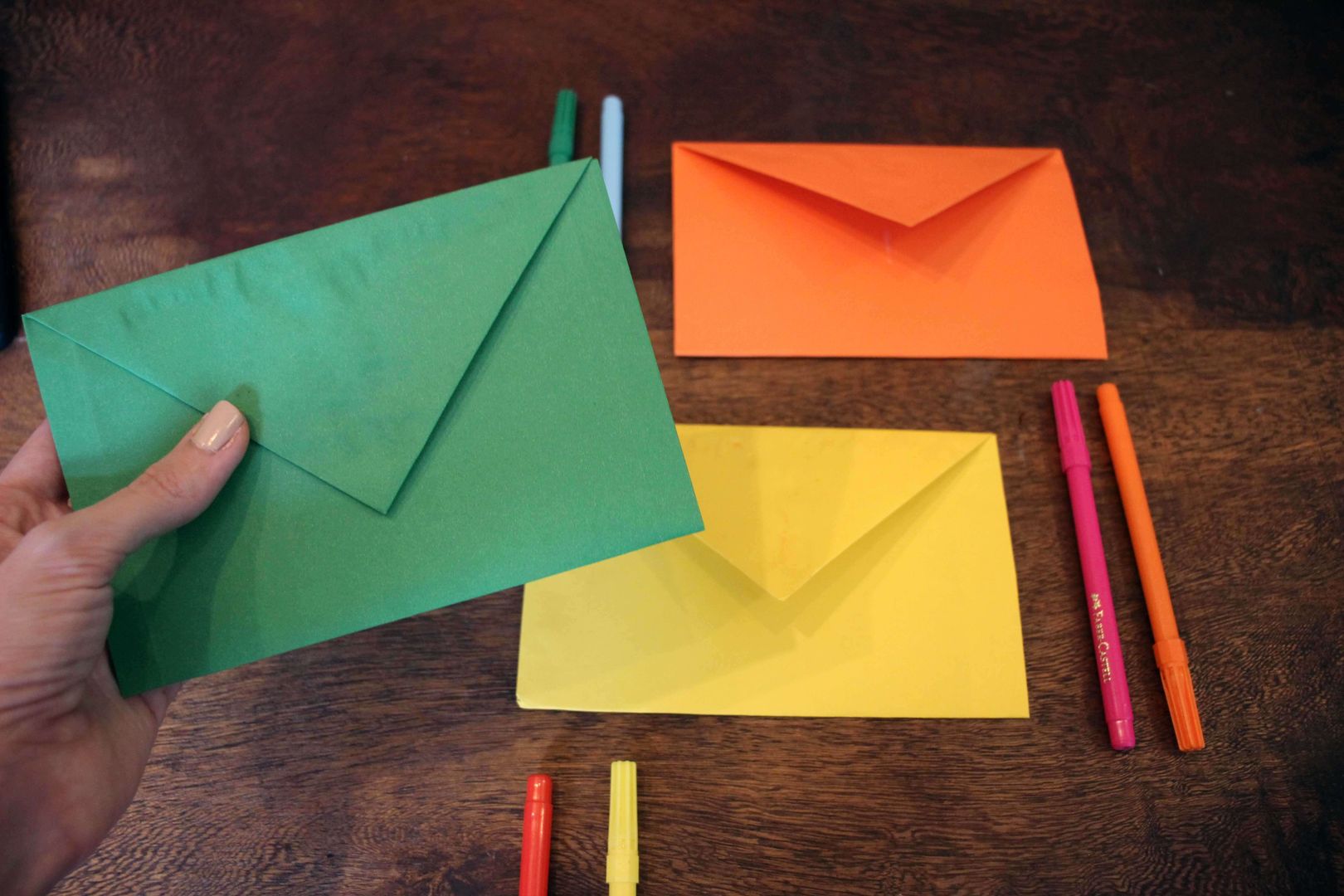 envelope artesanal simples
