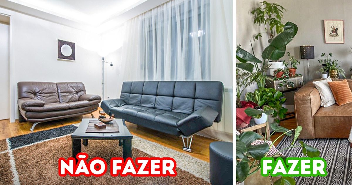 erros de decoração que deixam a casa velha
