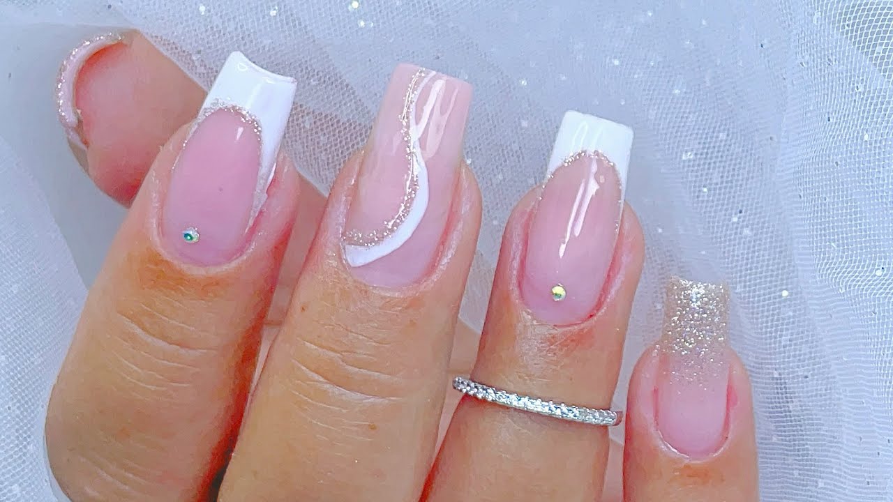 alongamento em gel discreto