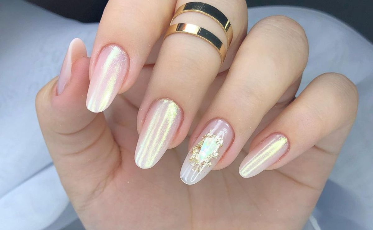 esmalte em gel rosa